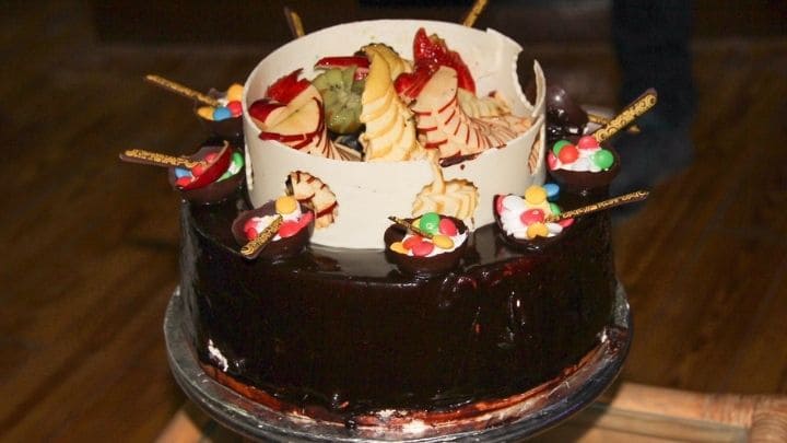 エジプトのとっても甘いチョコレートケーキ
