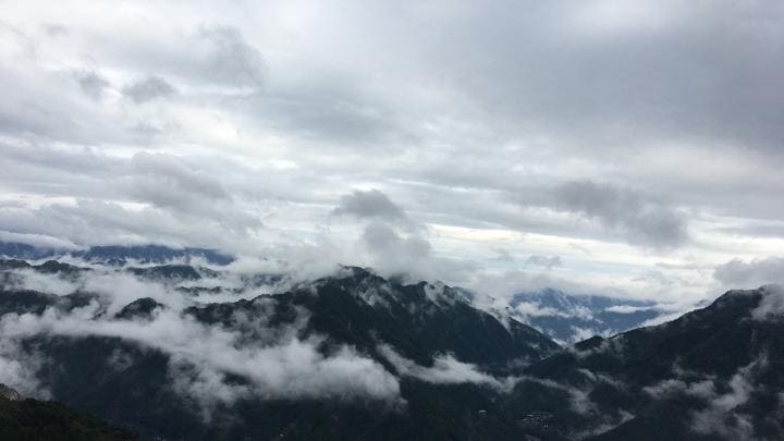 玉置神社から見下ろす雲海