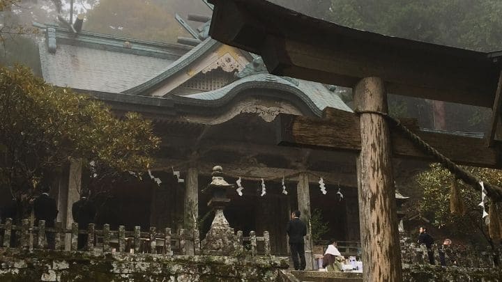 玉置神社本殿